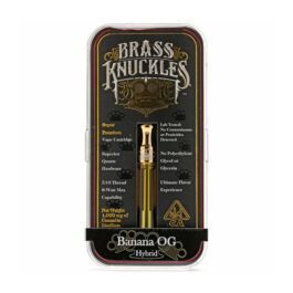 Banana OG Brass Knuckles Vape Cartridge