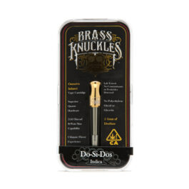 Do Si Dos Brass Knuckles Vape Cartridge