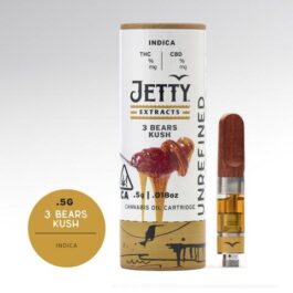 3 Bears Kush UNREFINED Live Resin Cartridge