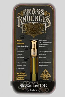 Skywalker OG Brass Knuckles Vape Cartridge