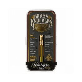 Sour Apple Brass Knuckles Vape Cartridge