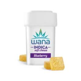 BLUEBERRY (MED) // INDICA Wana Gummies