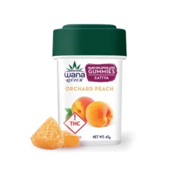 ORCHARD PEACH (MED) Wana Gummies