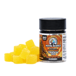 Galaxy Treats Delta 8 / Delta 9 / THCP Gummies – Tropical Kush (2180 mg Delta 8 THC + 260 mg Delta 9 THC + 20 mg THCP Total)