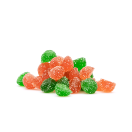 Urb Delta 8 / Delta 9 / Delta 10 THC Super Sour Gummies – Green Apple and Watermelon (750 mg Total Cannabinoids)