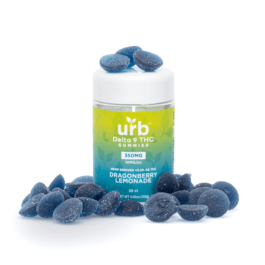 Urb Delta 9 THC Gummies – Dragonberry Lemonade (350 mg Total Delta 9 THC)