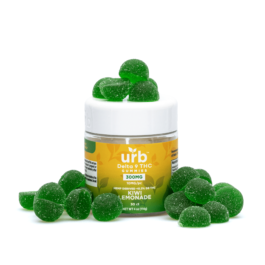 Urb Delta 9 THC Gummies – Kiwi Lemonade (300 mg Total Delta 9 THC)